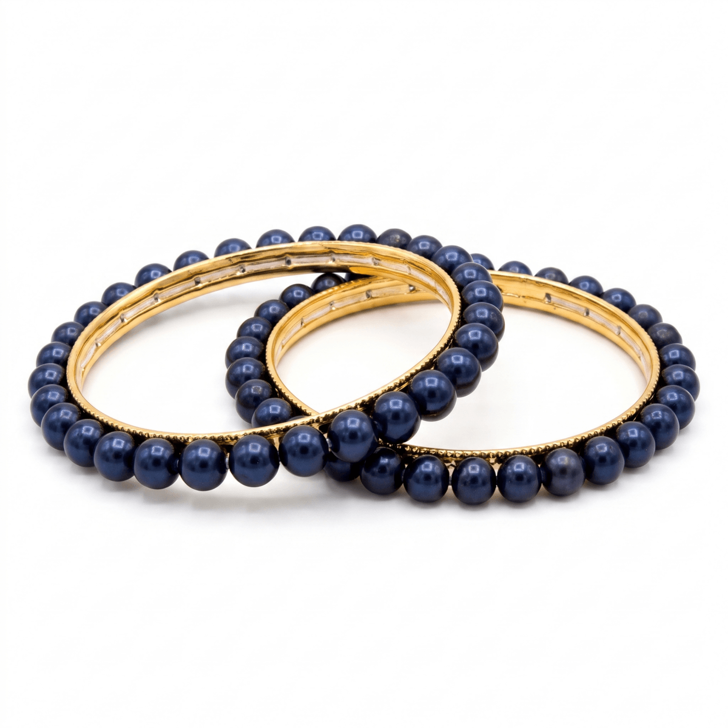 Classic Black Pearl Bangles