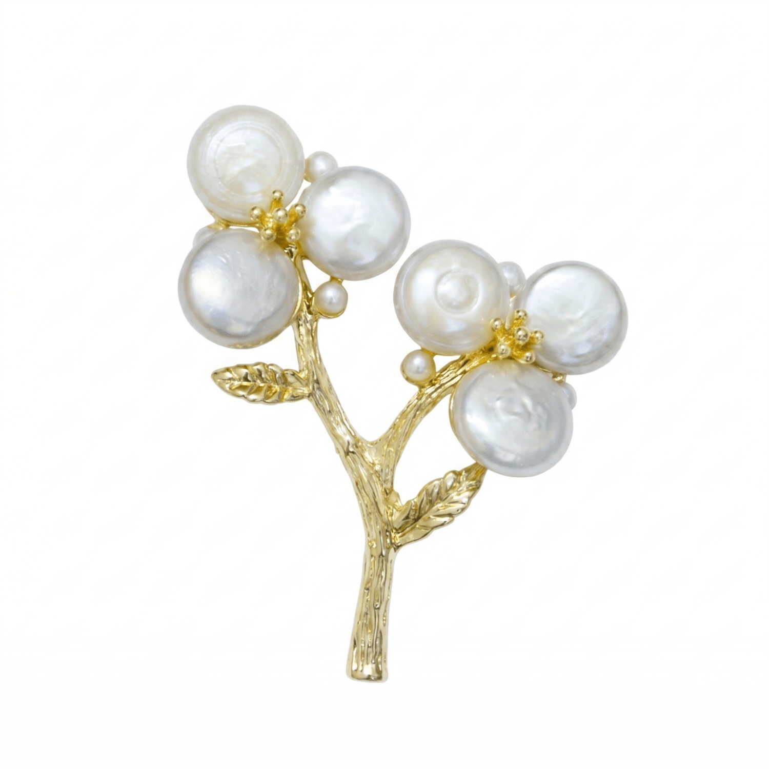 Designer Pearl Saree Pin / Brooch 02