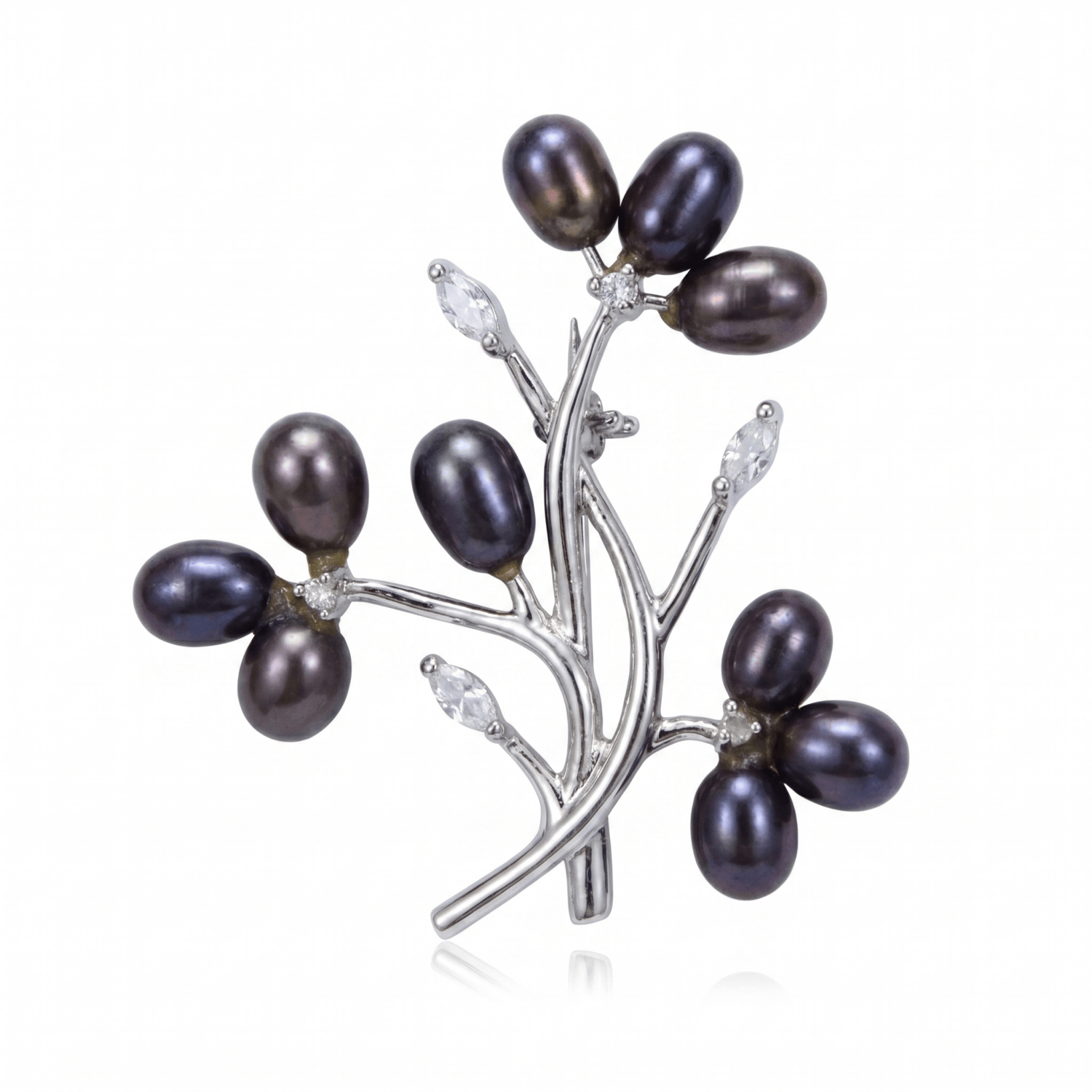 Exclusive Pearl Saree Pin / Brooch 05