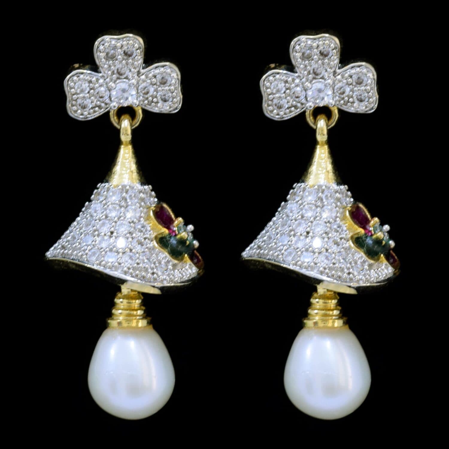 Jhalar in pearl jewellery from Pure Pearls