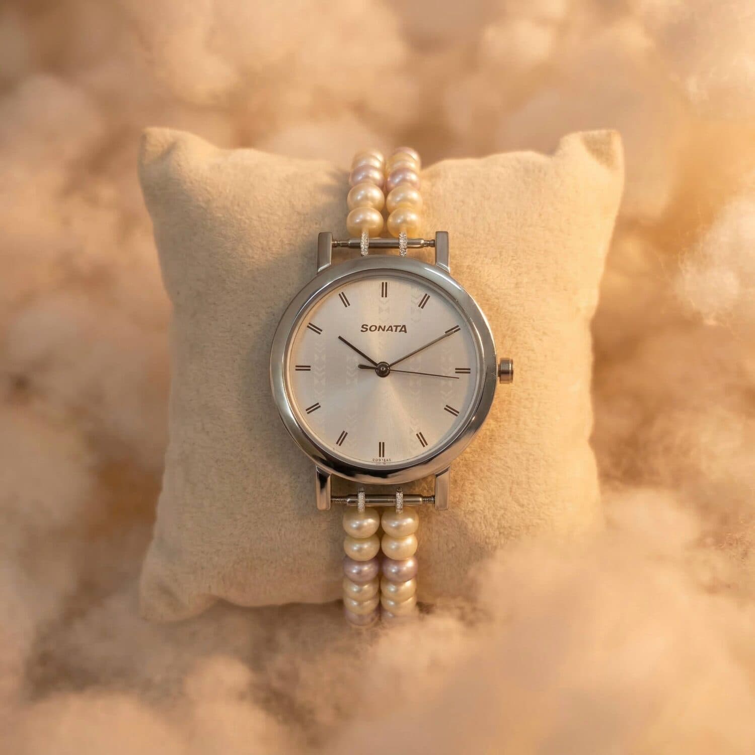 Pearl Watch in pearl jewellery from Pure Pearls