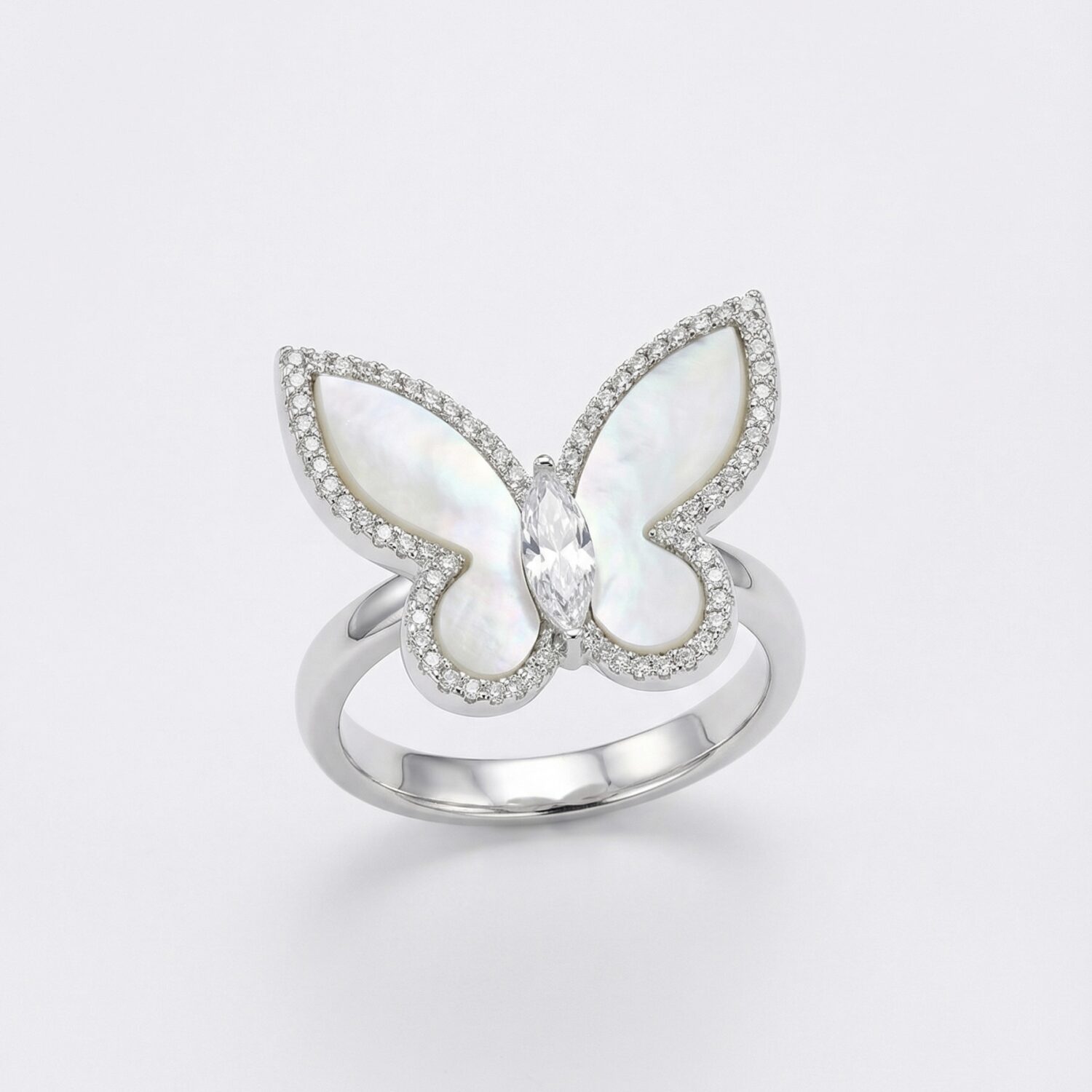 The Frost Butterfly Ring