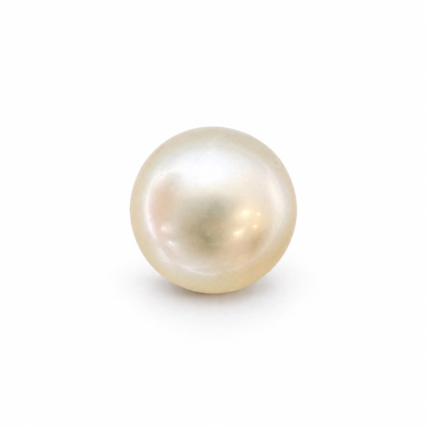 5.31 Carat (5.9 Ratti) White South Sea Pearl - 8.8mm Round, AAA Quality