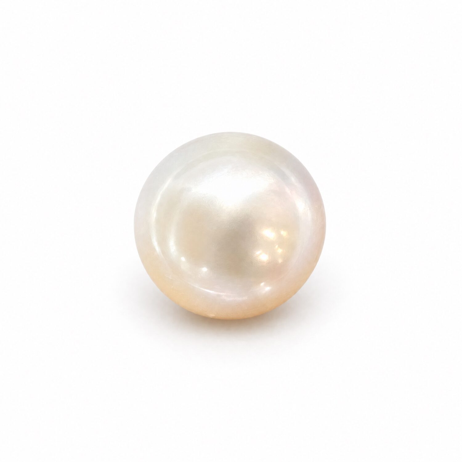 5 Carat (5.56 Ratti) White South Sea Pearl - 8.8mm Round, AAA Quality