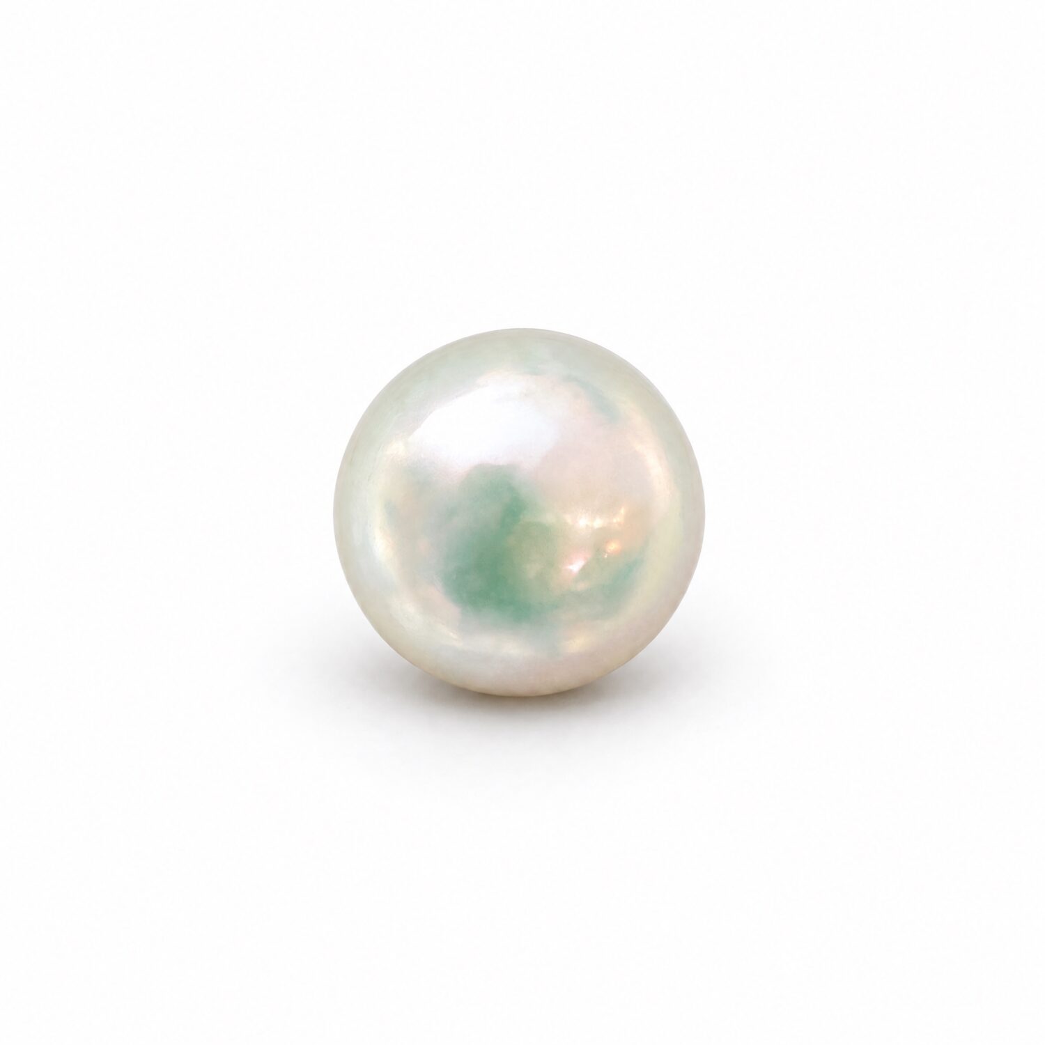 7.315 Carat (8.13 Ratti) White South Sea Pearl - 10mm Round, AAA Quality