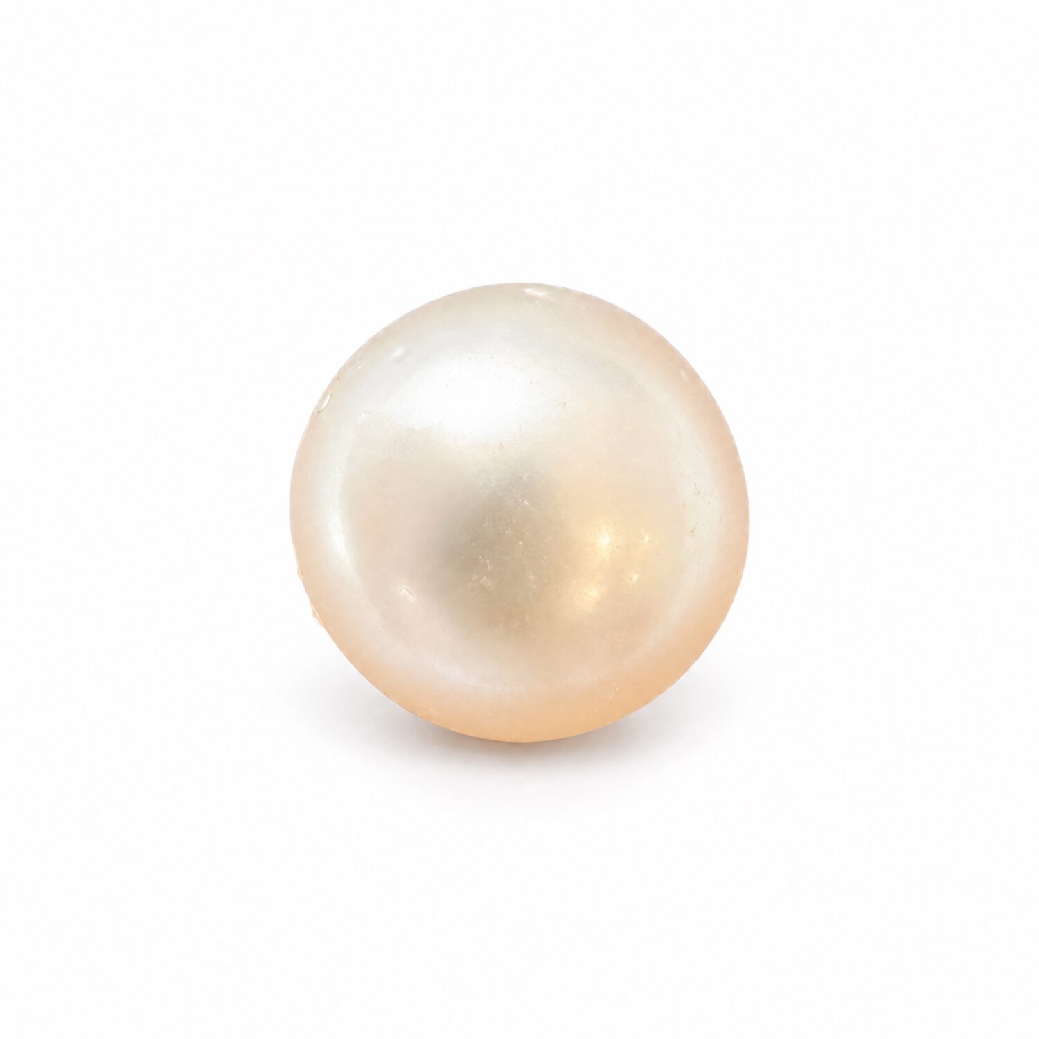 7.715 Carat (8.57 Ratti) White South Sea Pearl - 10.1mm Round, AAA Quality