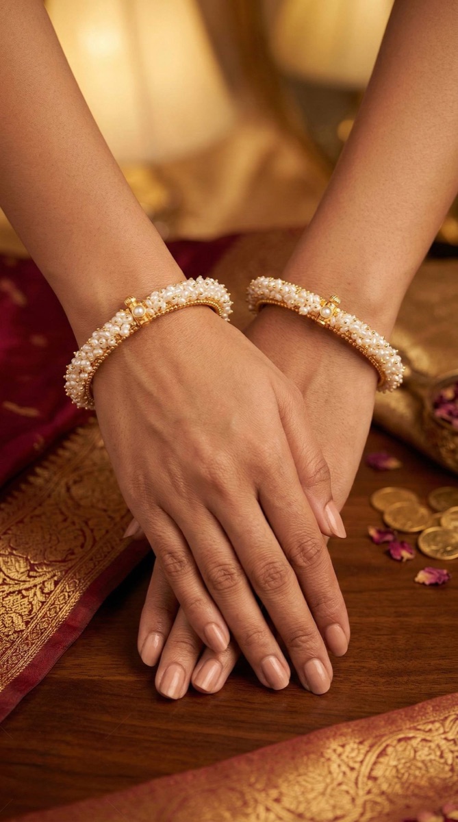 Pearl Bangles Collection