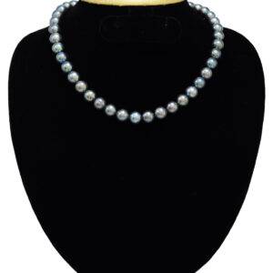 One of a Kind - Pearl Strand in Peacock Hues