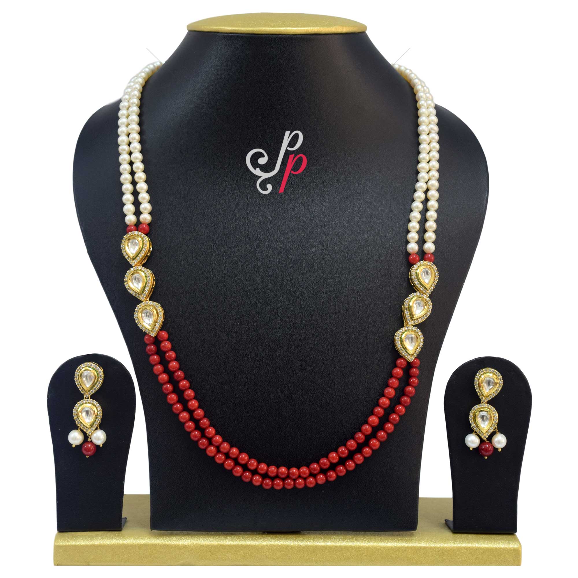 Pure Gemstone and Pearl Necklace