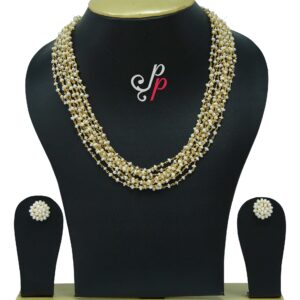 Simply superb taar mala in beautiful real seed pearls