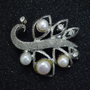 Exclusive Pearl Saree Pin / Brooch 11