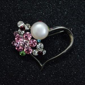 Designer Pearl Saree Pin / Brooch 03