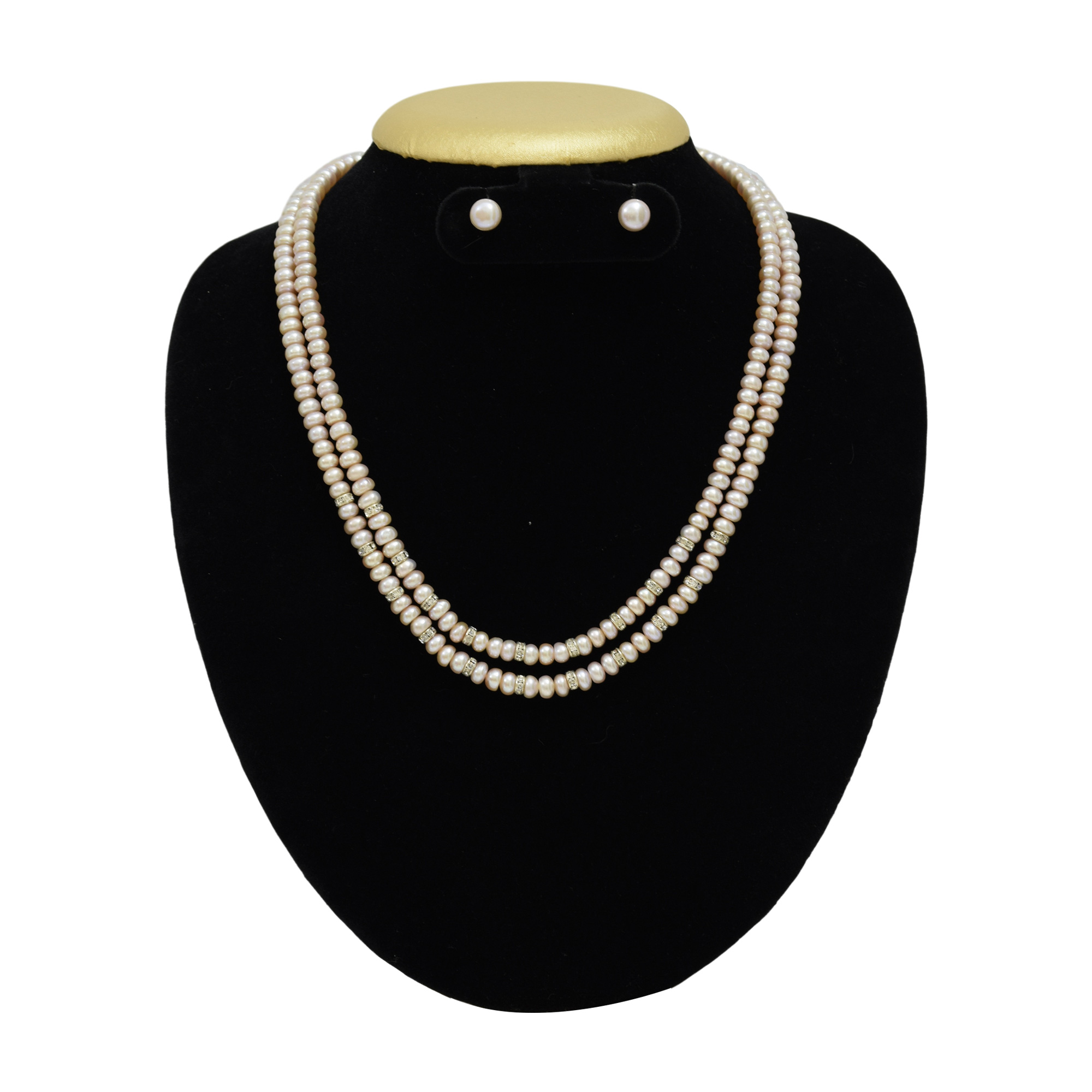 Half Pearl & Rope Necklace – Cernucci