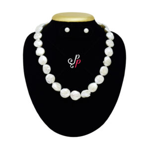 Bold and Beautiful Pearl Set in Large and Thick Coin Pearls