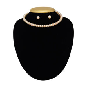 That's stylish - Choker like Pearl Band in Pink Pearls