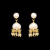 Traditional and Stylish Pearl Drop Hangings