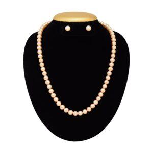 Love Pink Pearls - Extra Ordinary Pearl Set in 8.5mm Round Pink Pearls