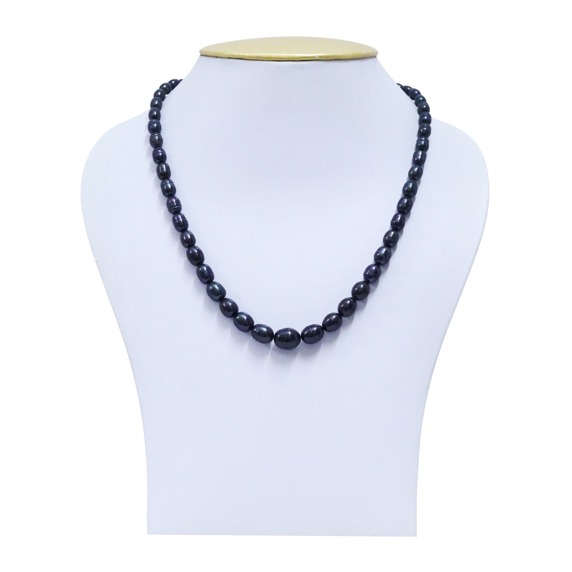 Floating Black Pearl Necklace | Purity Pearls