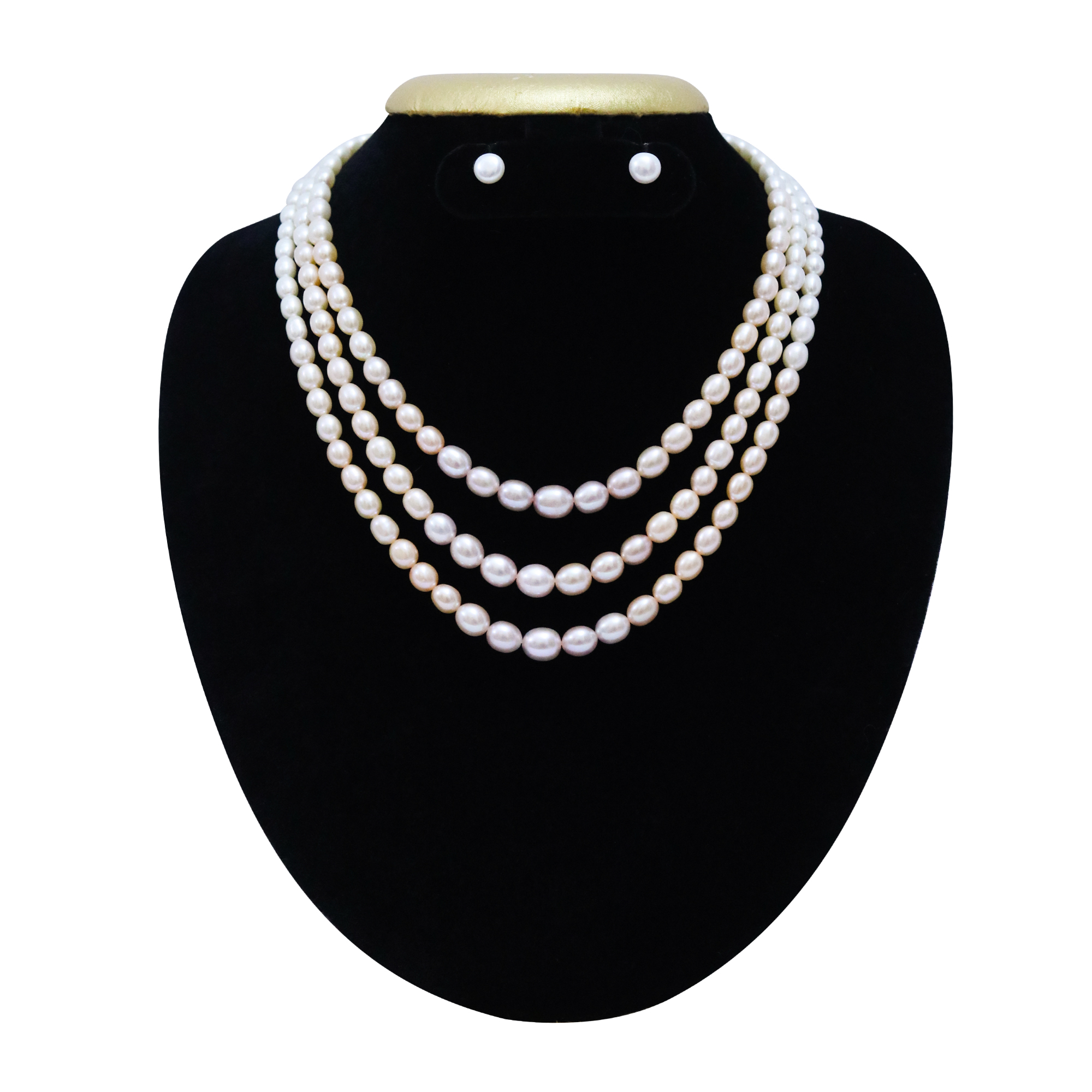 Graduated pearl sales necklace 20 inch