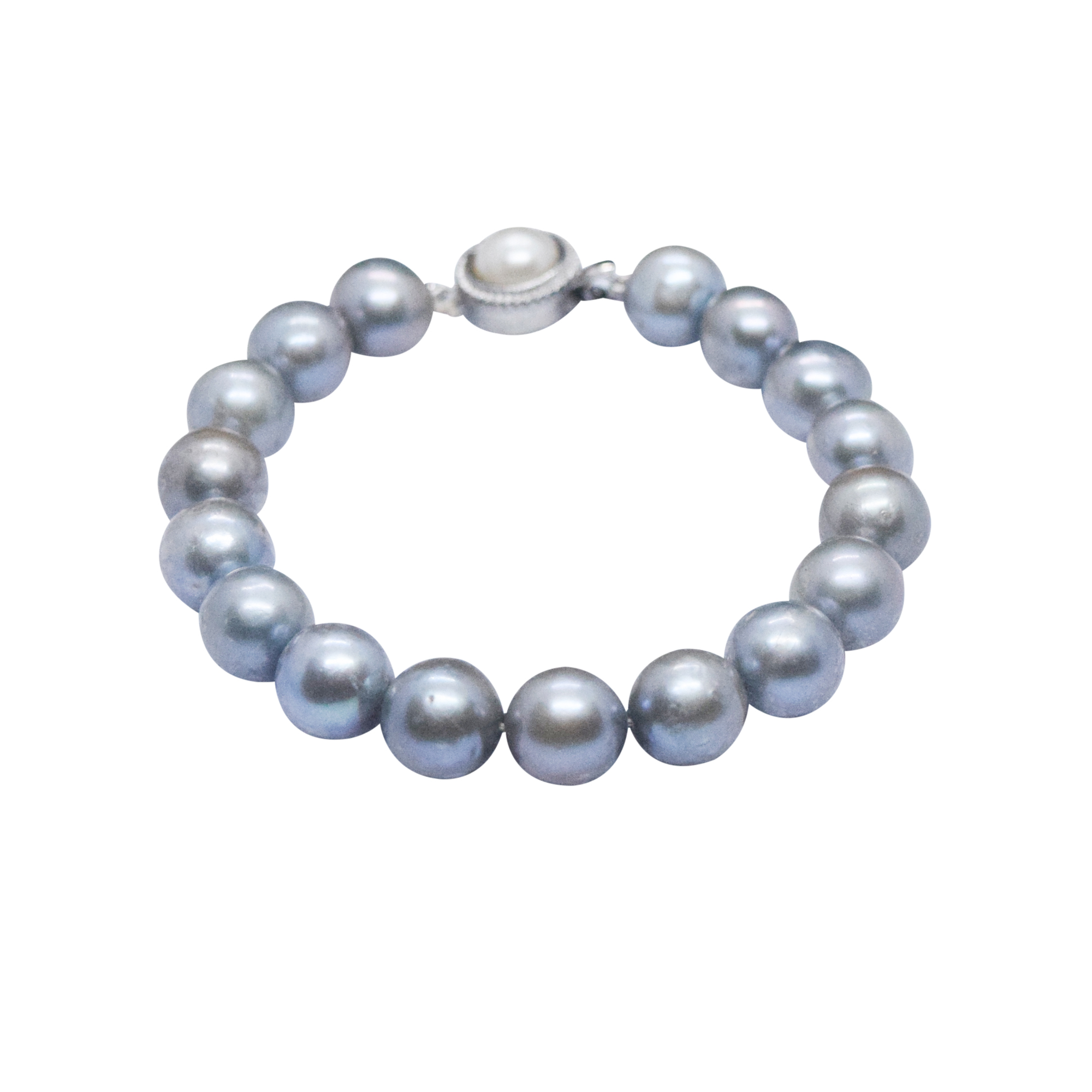 Buy 4-10mm Natural High Luster Pearl 14K Gold Filled White Pearl Online in  India - Etsy