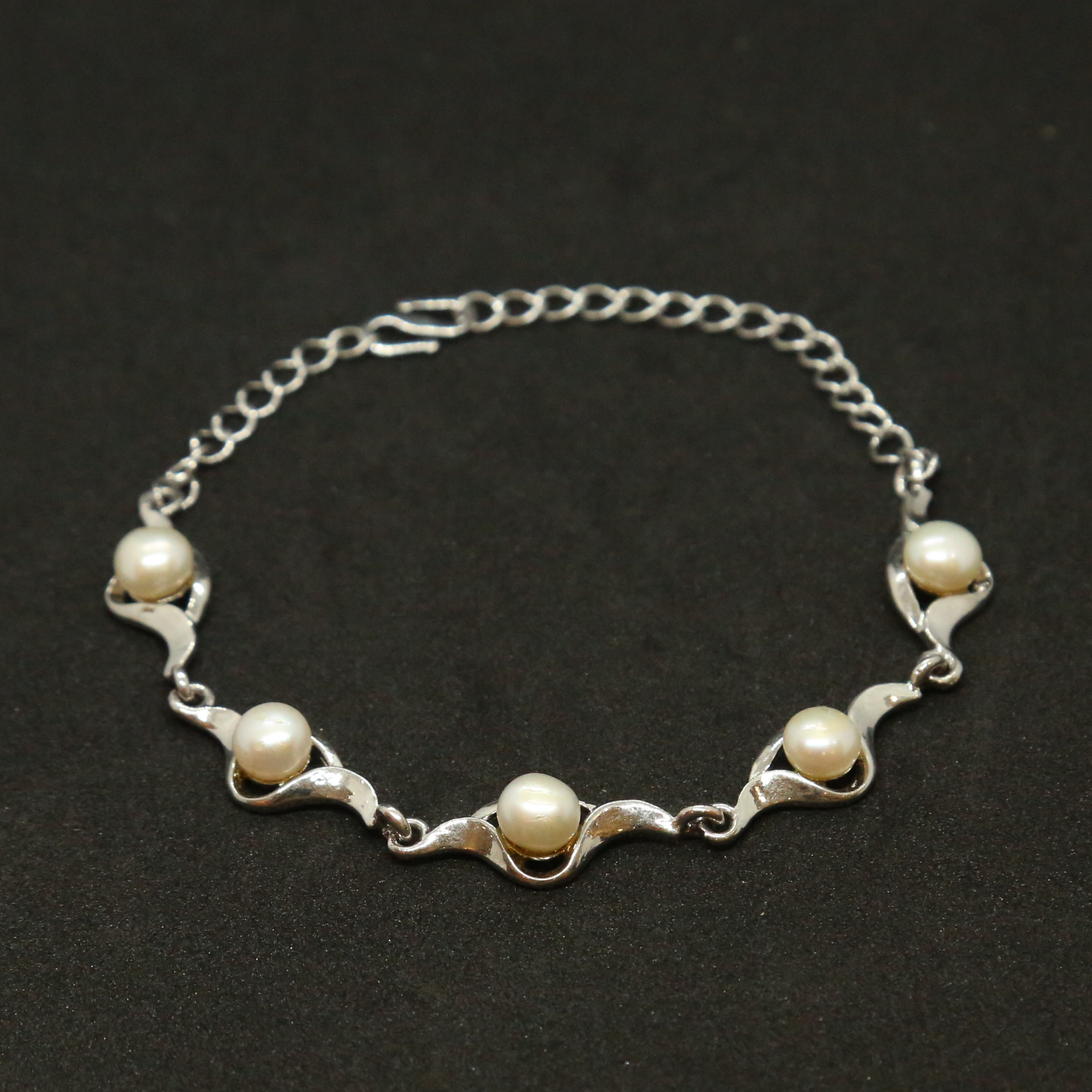 Diamond and Pearl Bracelet – Bling Box