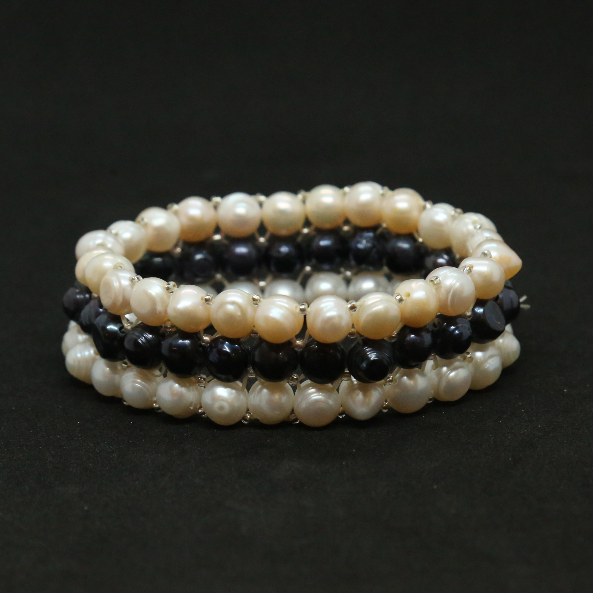 Wrap Yourself in a Freshwater Pearl Memory Wire Bracelet from Hawaii! –  Showcase Hawaii