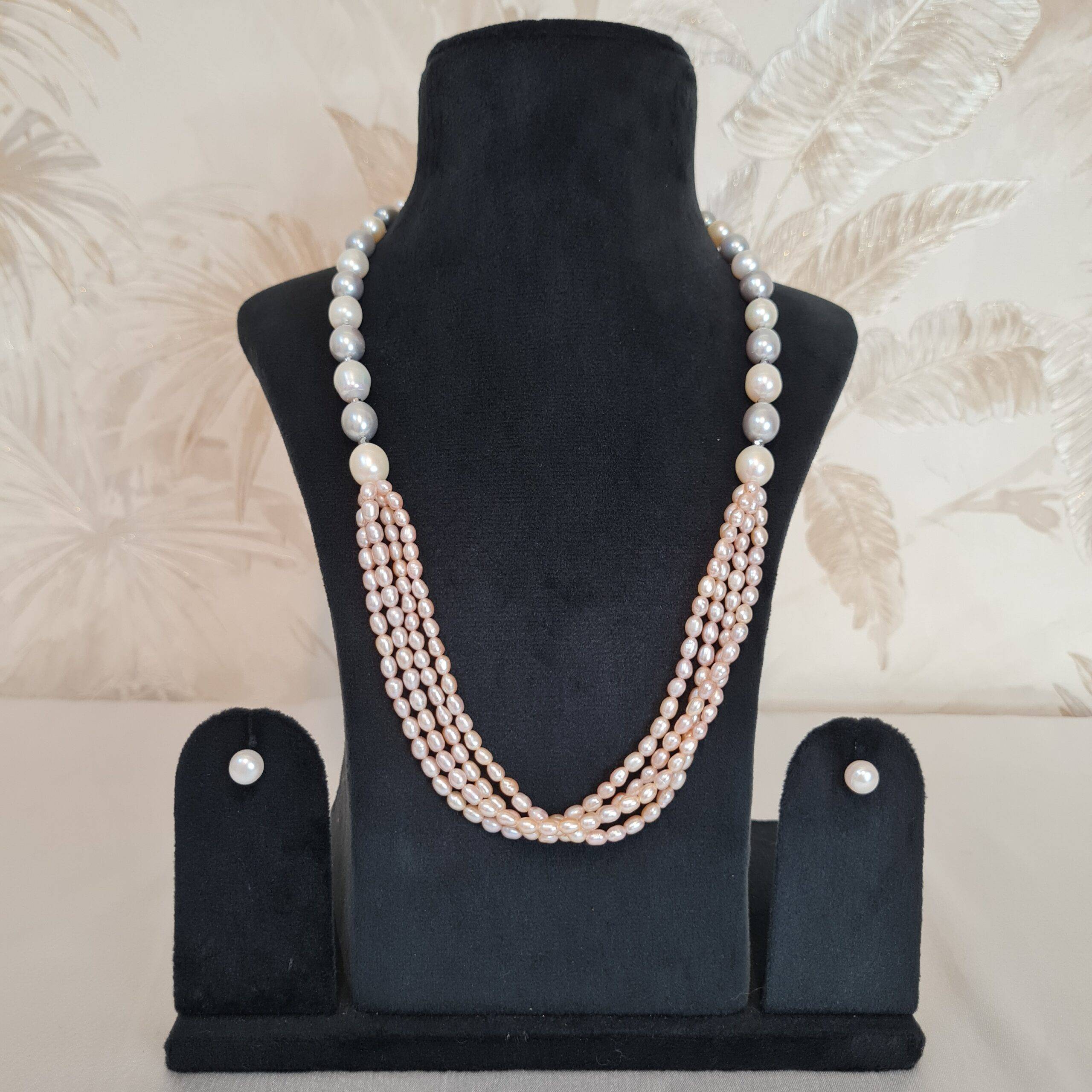 22 inch discount pearl necklace